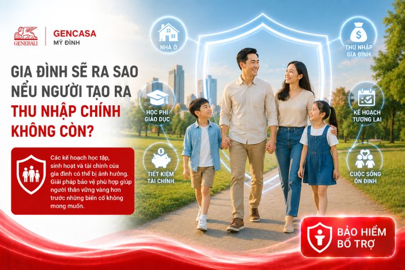 Gia đình sẽ ra sao nếu người tạo ra thu nhập chính không còn