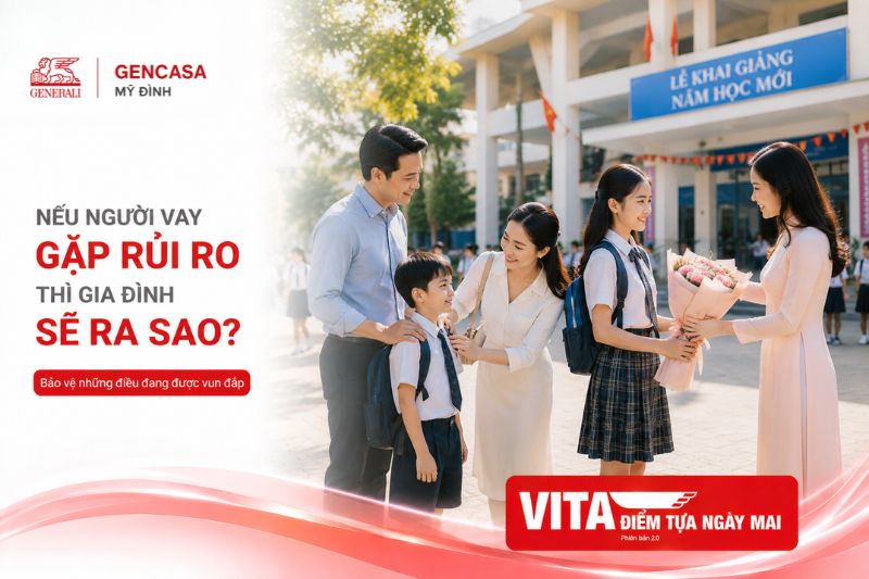 Nếu người vay gặp rủi ro thì gia đình sẽ ra sao