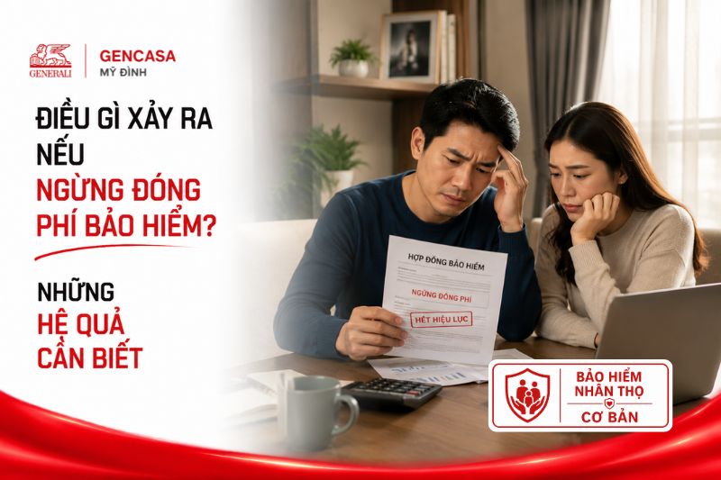 Điều gì xảy ra nếu ngừng đóng phí bảo hiểm