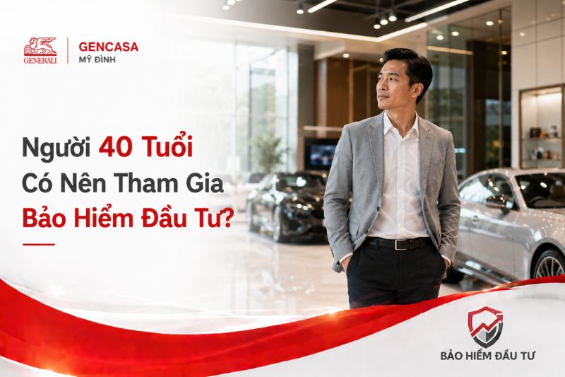 Người 40 tuổi có nên tham gia bảo hiểm đầu tư