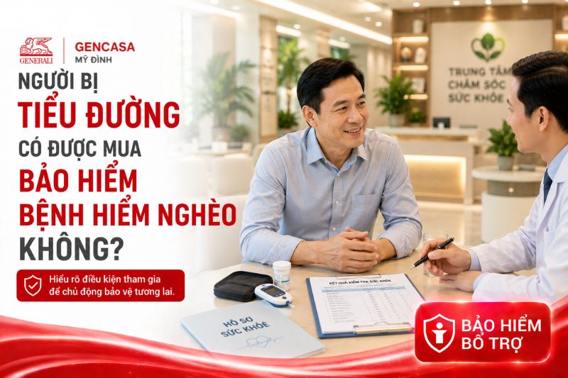 Người bị tiểu đường có được mua bảo hiểm bệnh hiểm nghèo không