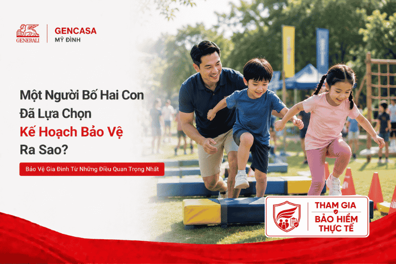 Một người bố hai con đã lựa chọn kế hoạch bảo vệ ra sao