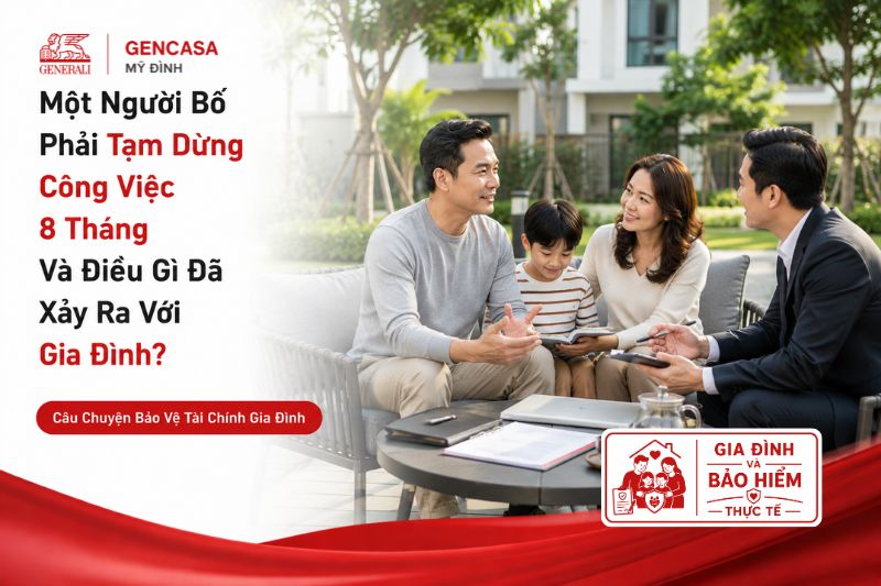 Một người bố phải tạm dừng công việc 8 tháng và điều gì đã xảy ra với gia đình