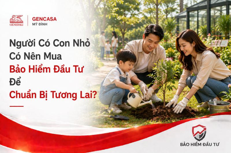 Người có con nhỏ có nên mua bảo hiểm đầu tư để chuẩn bị tương lai