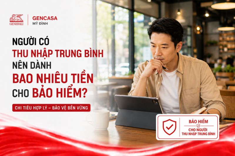 Người có thu nhập trung bình nên dành bao nhiêu tiền cho bảo hiểm