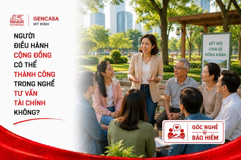 Người điều hành cộng đồng có thể thành công trong nghề tư vấn tài chính không