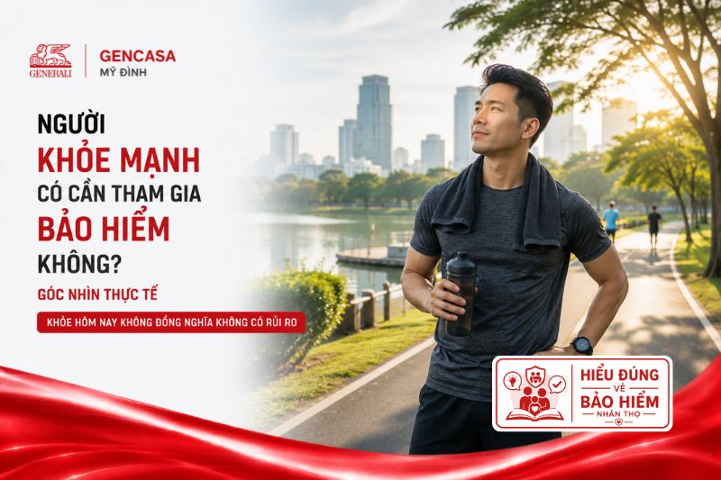 Người khỏe mạnh có cần tham gia bảo hiểm không