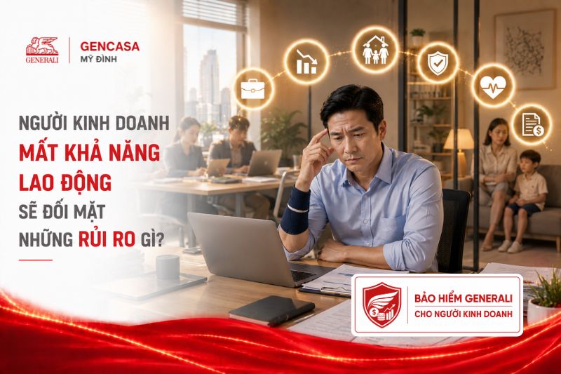 Người kinh doanh mất khả năng lao động sẽ đối mặt những rủi ro gì
