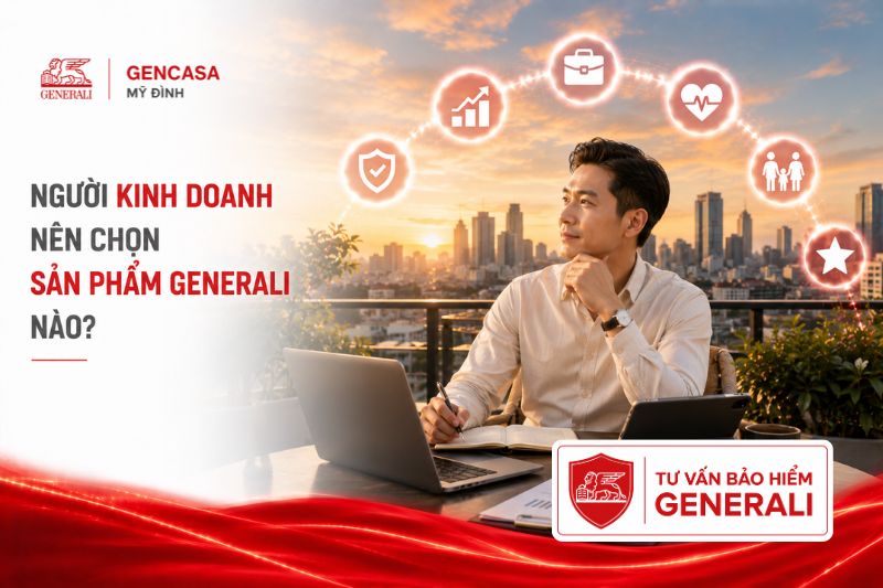 Người kinh doanh nên chọn sản phẩm generali nào