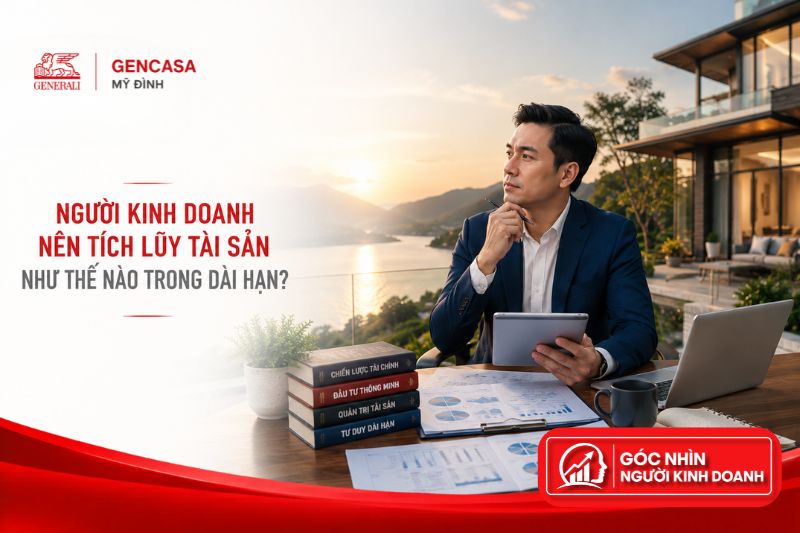 Người kinh doanh nên tích lũy tài sản như thế nào trong dài hạn