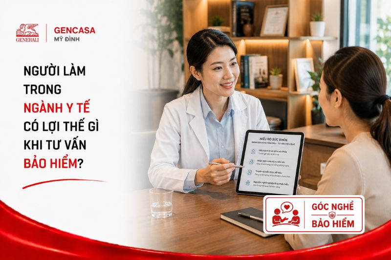 Người làm trong ngành y tế có lợi thế gì khi tư vấn bảo hiểm
