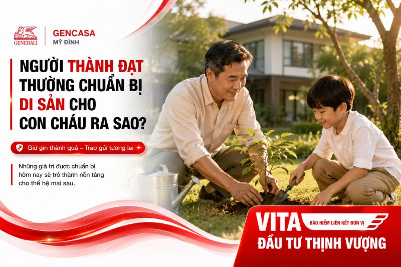 Người thành đạt thường chuẩn bị di sản cho con cháu ra sao