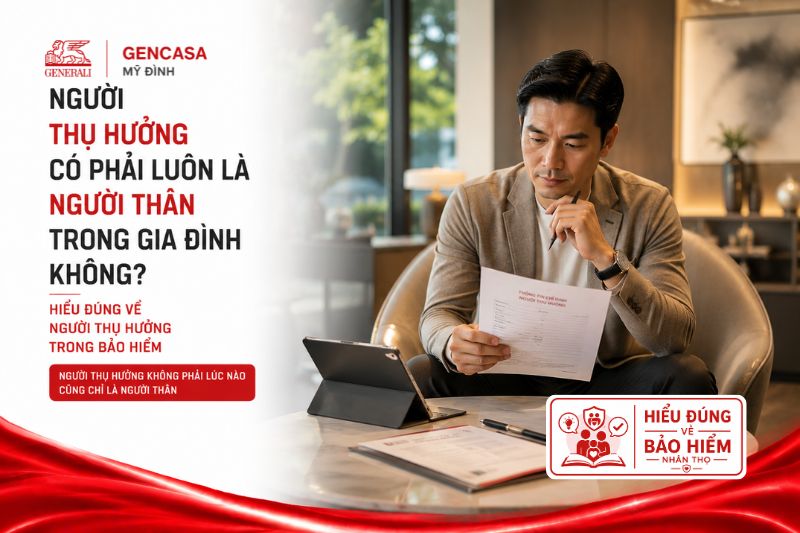Người thụ hưởng có phải là người thân trong gia đình không