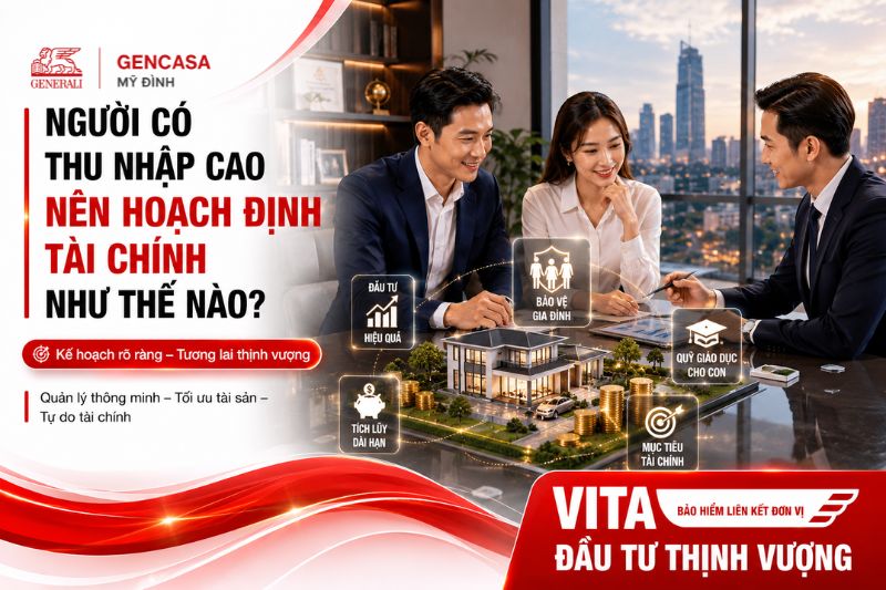 Người có thu nhập cao nên hoạch định tài chính như thế nào