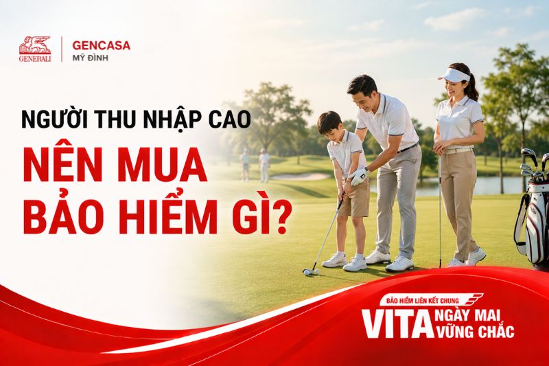 Người thu nhập cao nên mua bảo hiểm gì