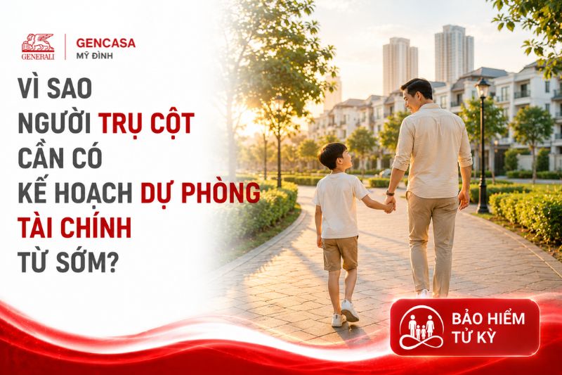 Vì sao người trụ cột cần có kế hoạch dự phòng tài chính từ sớm