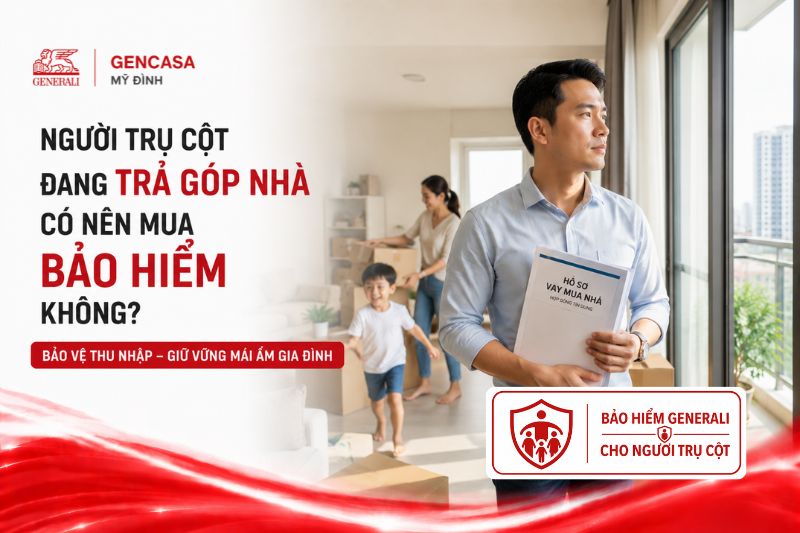Người trụ cột đang trả góp nhà có nên mua bảo hiểm không