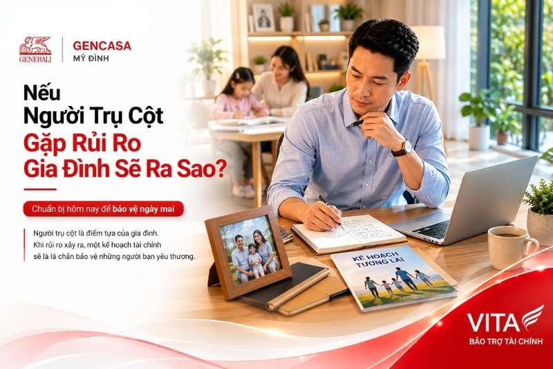 Nếu người trụ cột gặp rủi ro gia đình sẽ ra sao