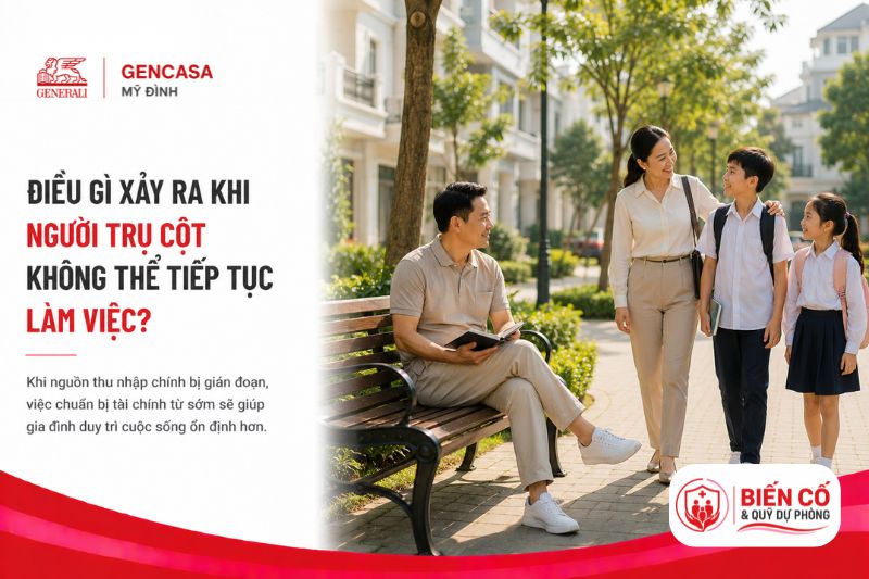 Điều gì xẩy ra khi người trụ cột không thể tiếp tục làm việc