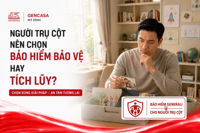 Người trụ cột nên chọn bảo hiểm bảo vệ hay tích lũy