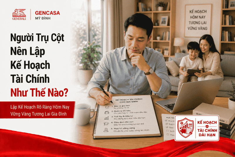 Người trụ cột nên lập kế hoạch tài chính như thế nào
