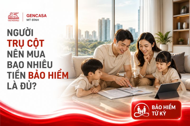 Người trụ cột nên mua bao nhiêu tiền bảo hiểm là đủ