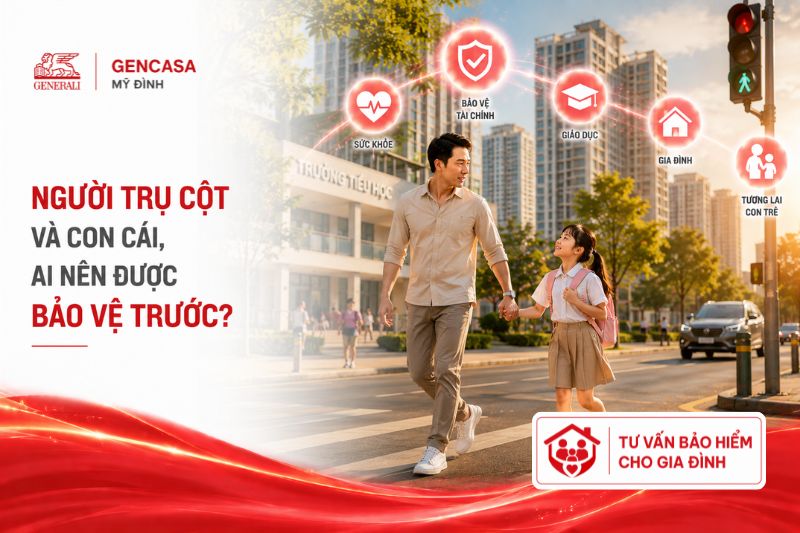 Người trụ cột và con cái ai nên được bảo vệ trước