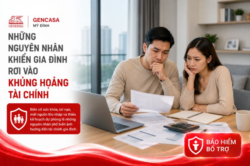 Những nguyên nhân khiến gia đình rơi vào khủng hoảng tài chính