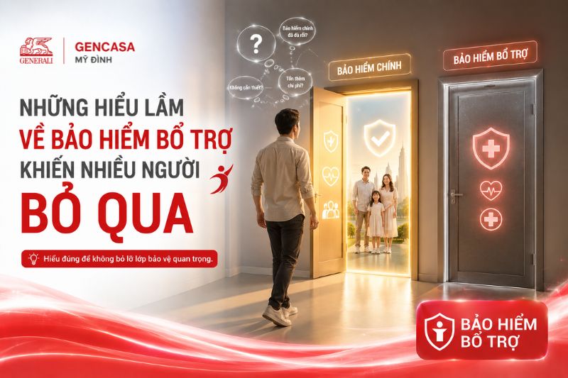 Những hiểu lầm về bảo hiểm bổ trợ khiến nhiều người bỏ qua