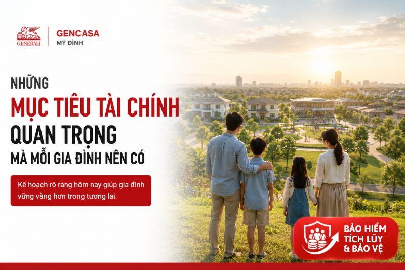 Những mục tiêu tài chính quan trọng mà mỗi gia đình nên có