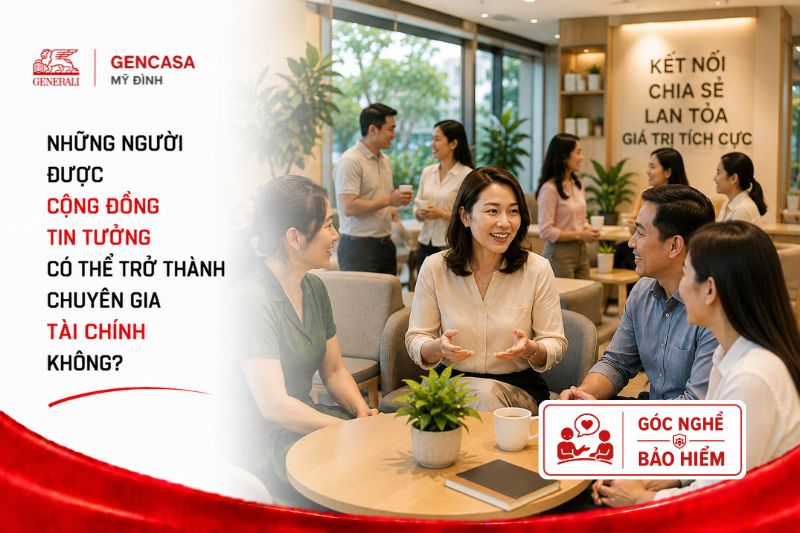 Những người được cộng đồng tin tưởng có thể trở thành chuyên gia tài chính không
