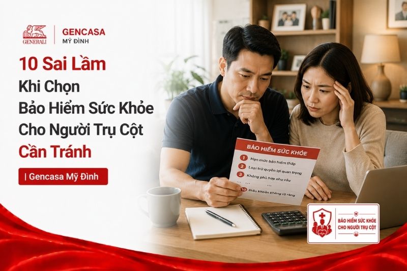 Sai lầm khi chọn bảo hiểm sức khỏe cho người trụ cột cần tránh.