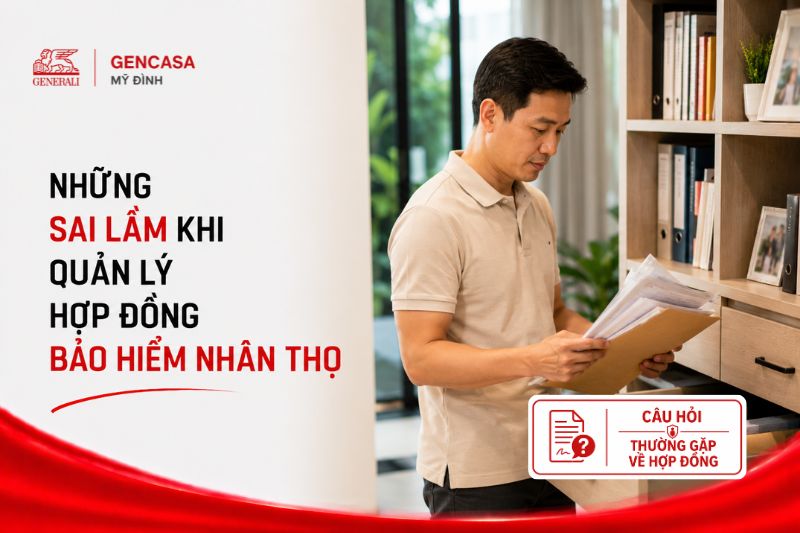 Những sai lầm khi quản lý hợp đồng bảo hiểm nhân thọ