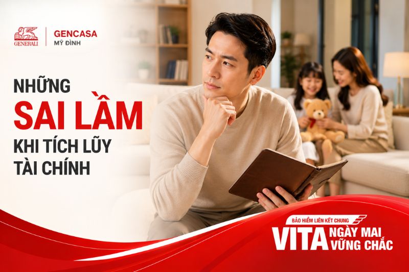 Những sai lầm khi tích lũy tài chính