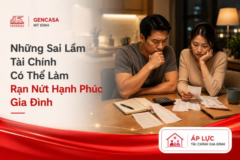 những sai lầm tài chính có thể làm rạn nứt hạnh phúc gia đình
