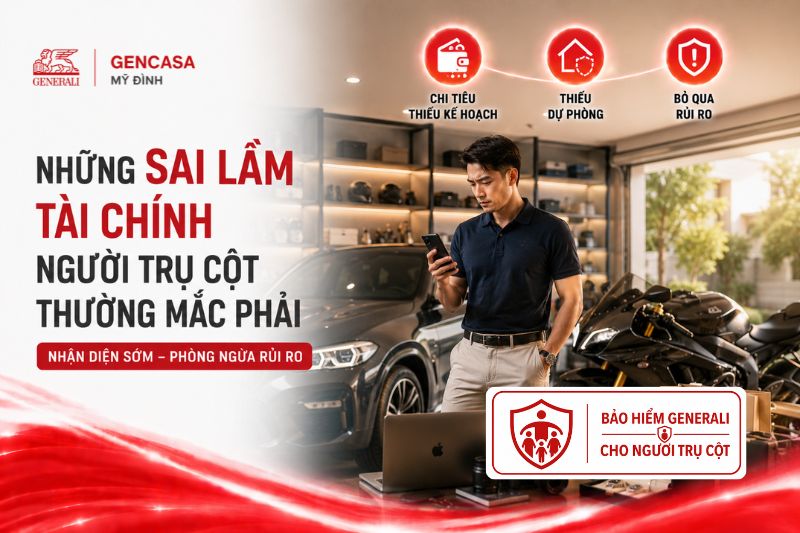Những sai lầm tài chính người trụ cột thường mắc phải