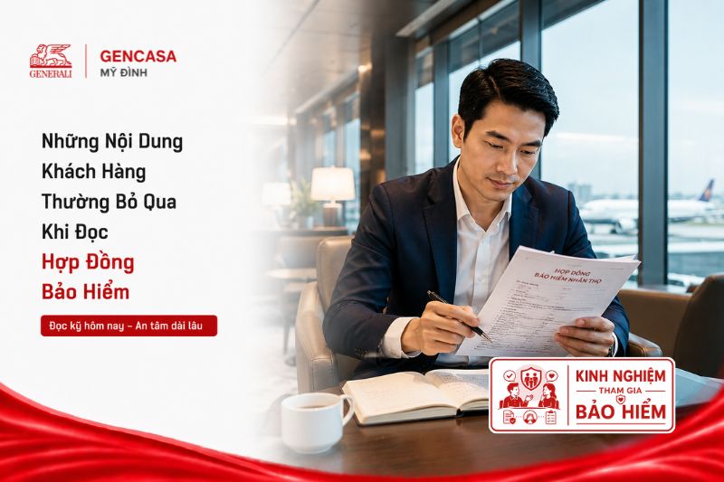 Những nội dung khách hàng thường bỏ qua khi đọc hợp đồng bảo hiểm