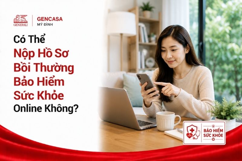 Có thể nộp hồ sơ bồi thường bảo hiểm sức khỏe online không.