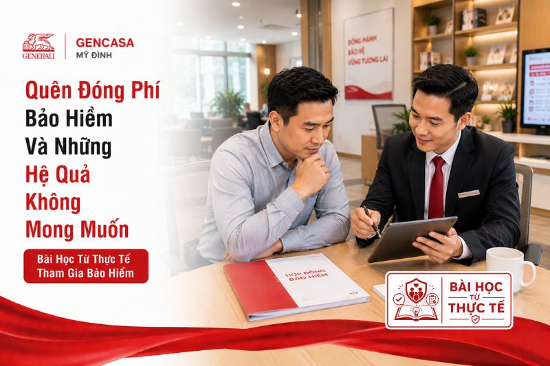 Quên đóng phí bảo hiểm và những hệ quả không mong muốn