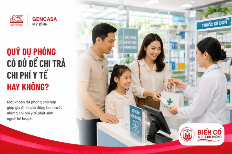 Quỹ dự phòng có đủ để chi trả chi phí y tế hay không