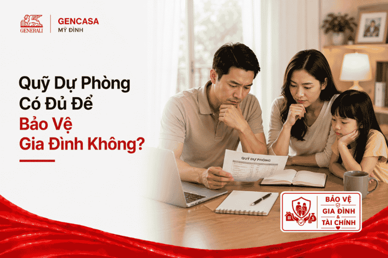 Quỹ dự phòng có đủ để bảo vệ gia đình không