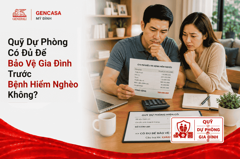 Quỹ dự phòng có đủ để bảo vệ gia đình trước bệnh hiểm nghèo không