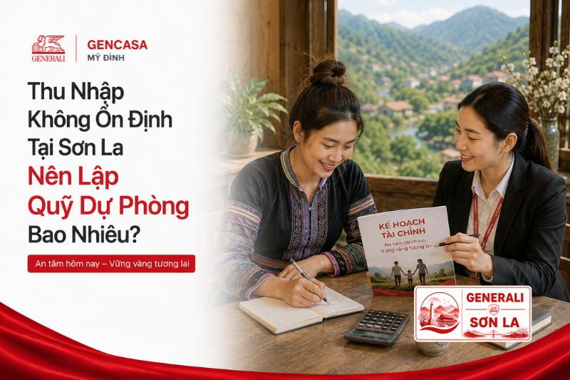Thu nhập không ổn định tại Sơn La nên lập quỹ dự phòng bao nhiêu.