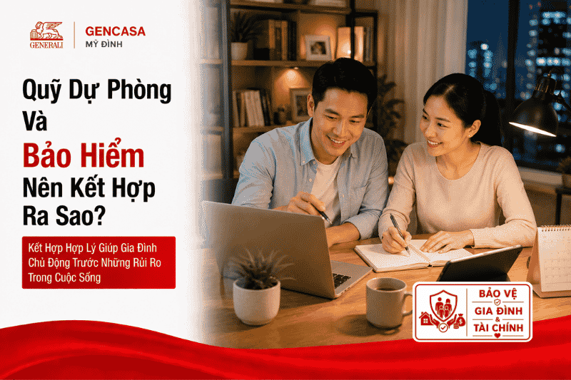 Quỹ dự phòng và bảo hiểm nên kết hợp ra sao