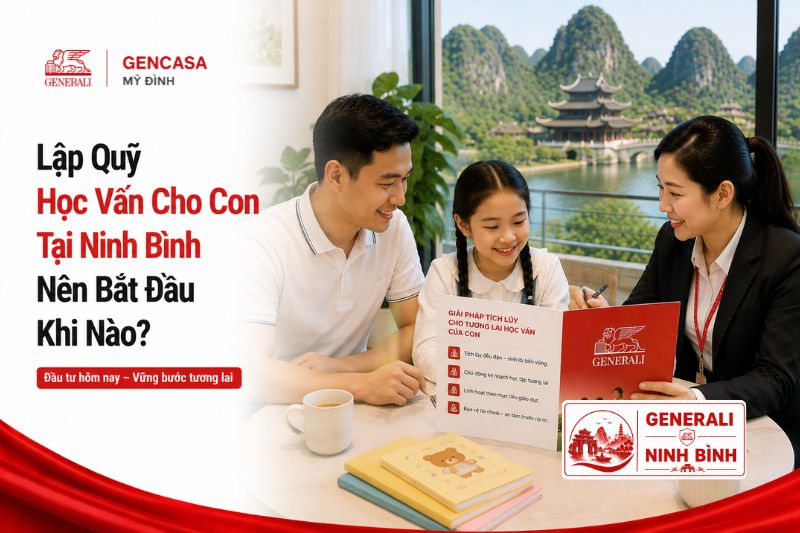 Lập quỹ học vấn cho con tại Ninh Bình nên bắt đầu khi nào.
