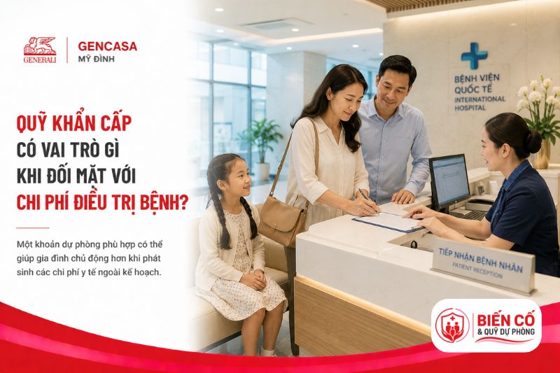Quỹ khẩn cấp có vai trò gì khi đối mặt với chi phí điều trị bệnh