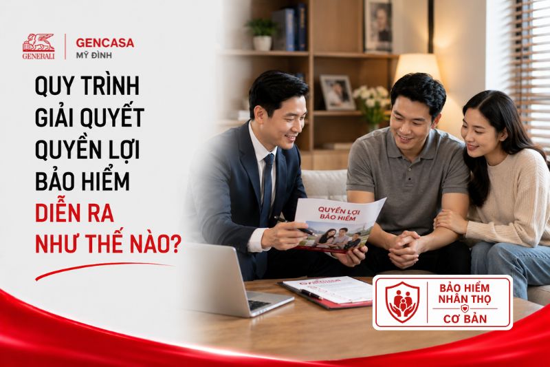 Quy trình giải quyết quyền lợi bảo hiểm diễn ra như thế nào