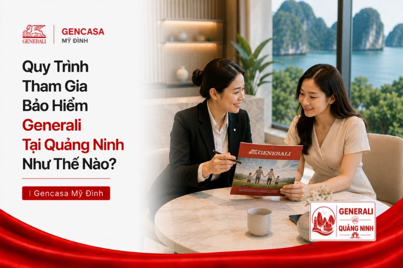 Quy trình tham gia bảo hiểm Generali tại Quảng Ninh như thế nào.