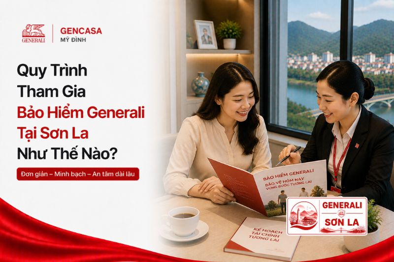 Quy trình tham gia bảo hiểm Generali tại Sơn La như thế nào.