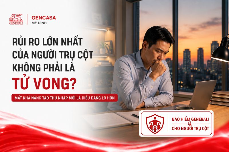 Rủi ro lớn nhất của người trụ cột không phải là tử vong